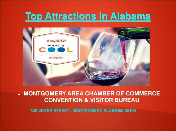 Best Alabama Attractions 2015 Updates