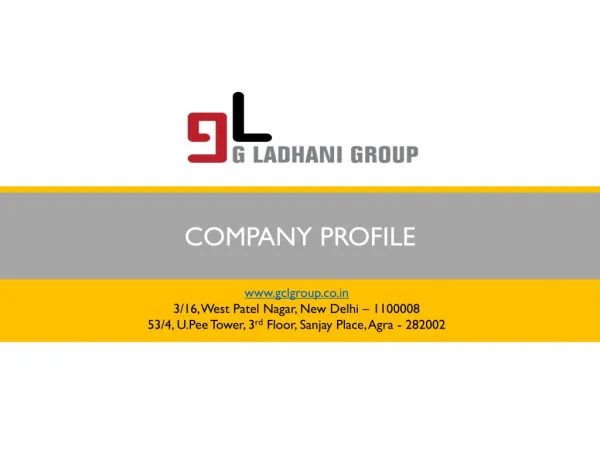 Paritosh Ladhani - G Ladhani Group