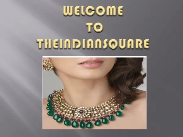 Online Artificial Jewellery Shopping