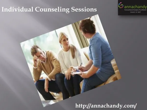 Individual Counseling Sessions