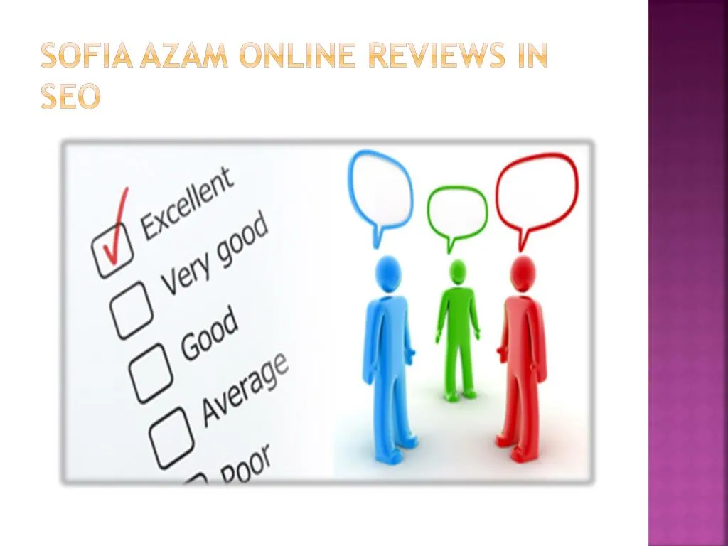 sofia azam online reviews in seo