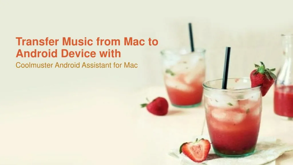 transfer music from mac to android device with