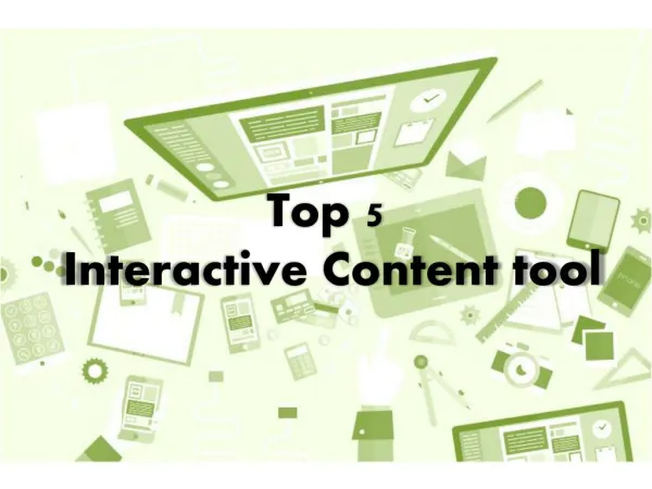 Top 5 Interactive Content Tool