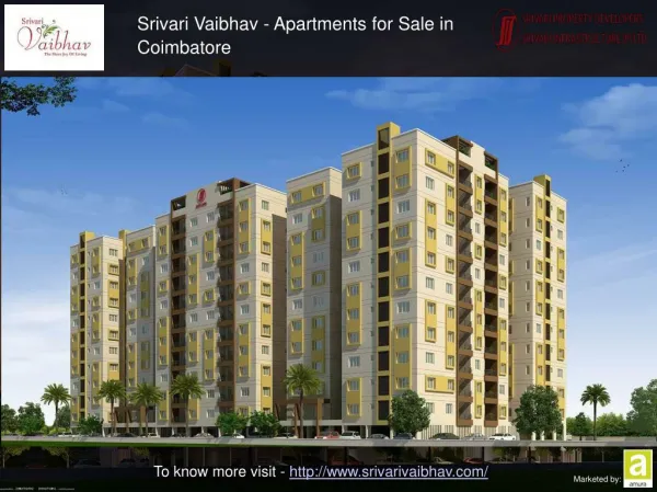 Srivari Vaibhav - Luxury Apartments in Coimbatore