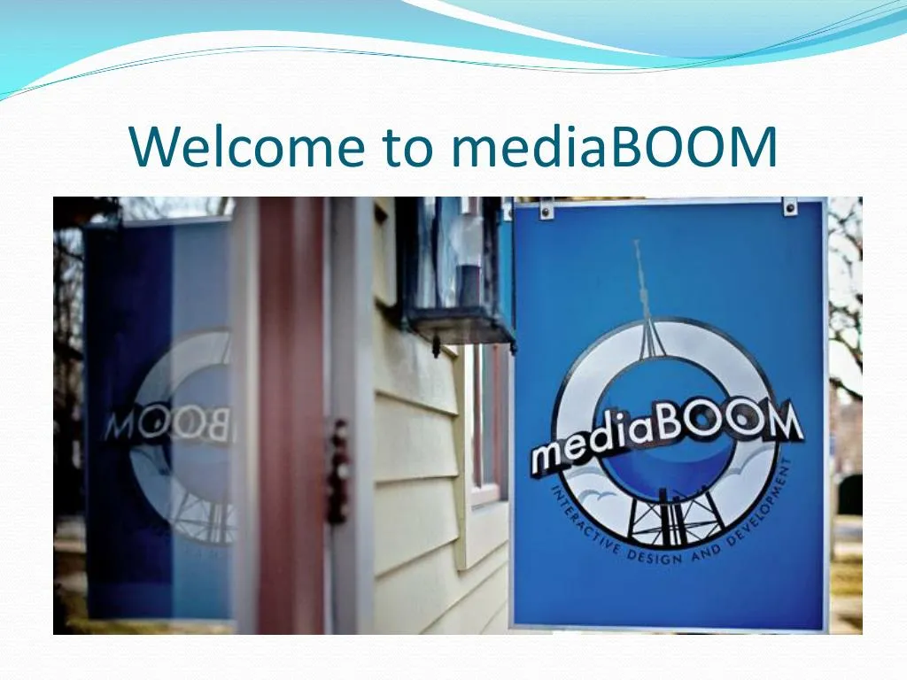 welcome to mediaboom