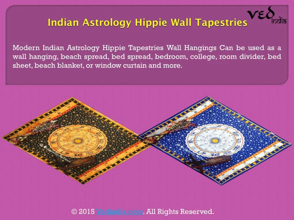 indian astrology hippie wall tapestries