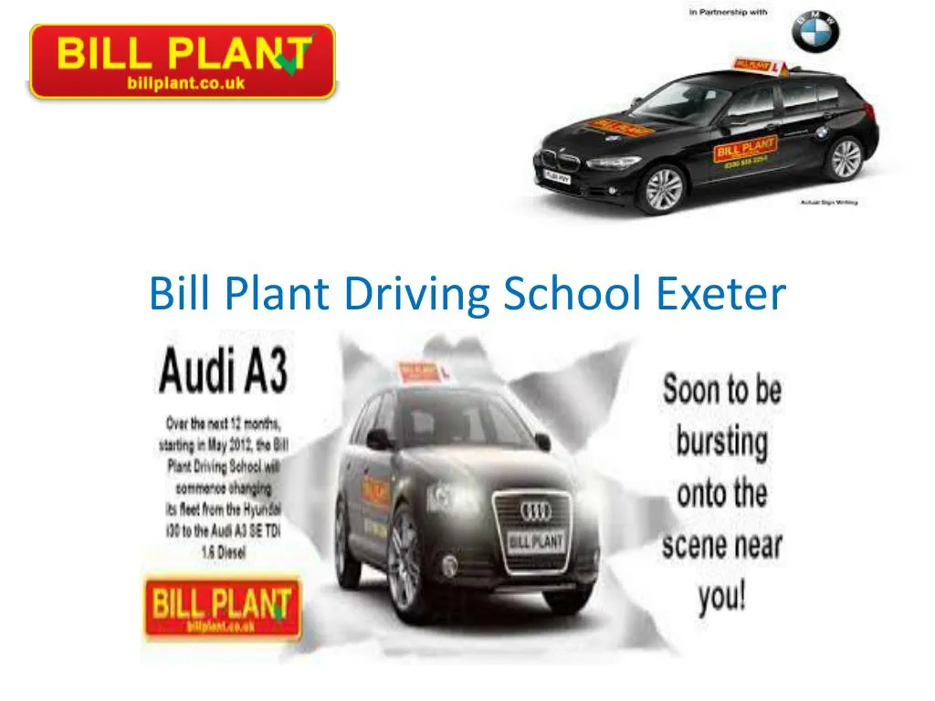 bill plant driving school exeter