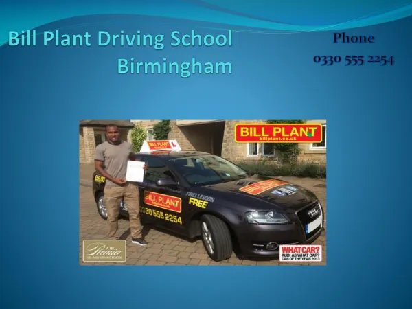 Driving Lessons Birmingham
