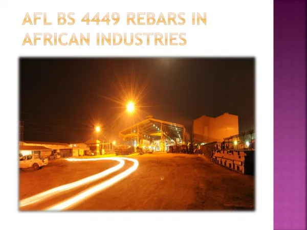 Famous steel manufacturing company-African Industries Group