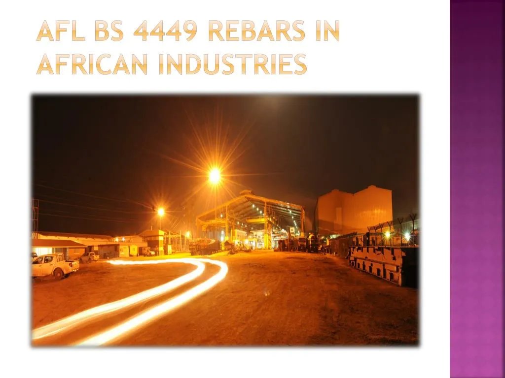 afl bs 4449 rebars in african industries