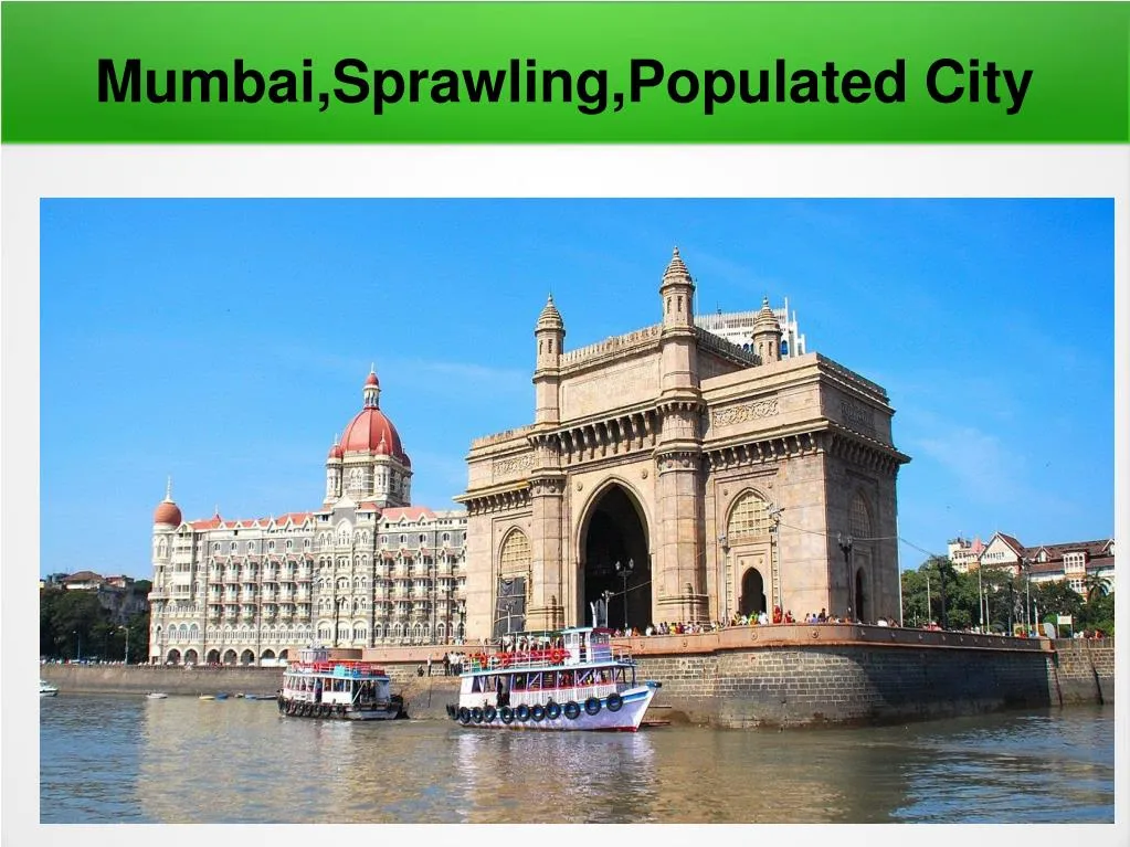 mumbai sprawling populated city