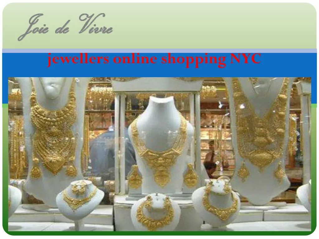 jewellers online shopping nyc