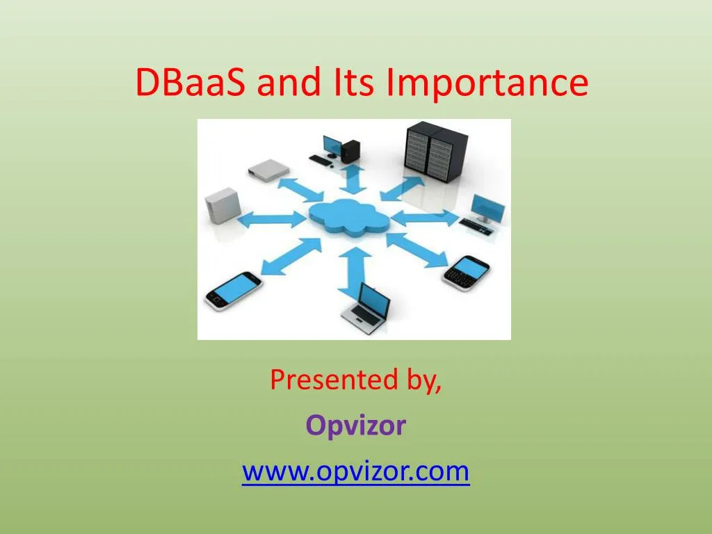 dbaas and its importance