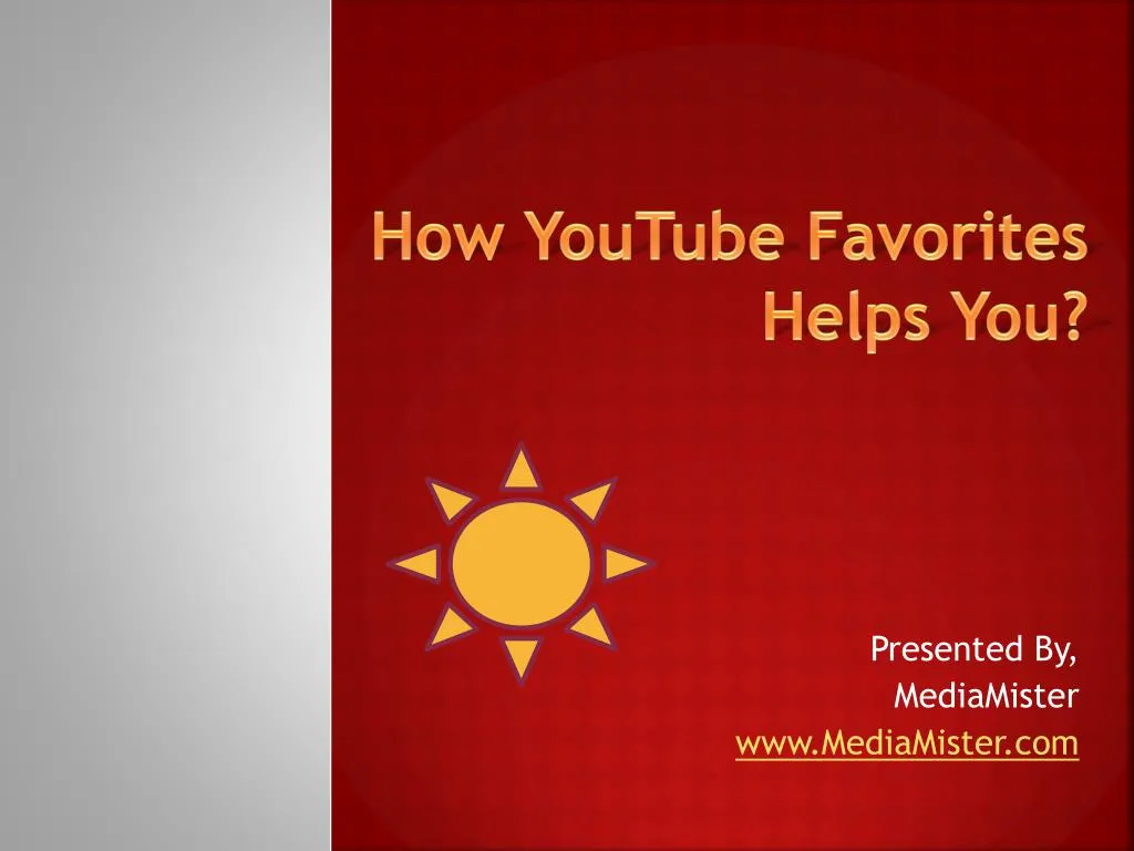 how youtube favorites helps you