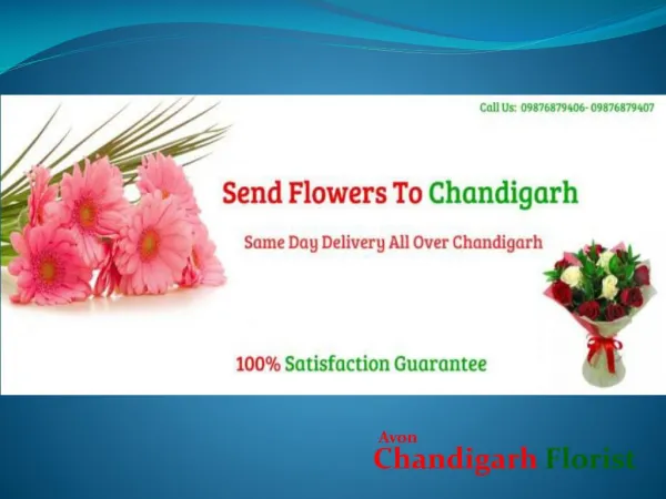 Online flowers delivery to Chandigarh