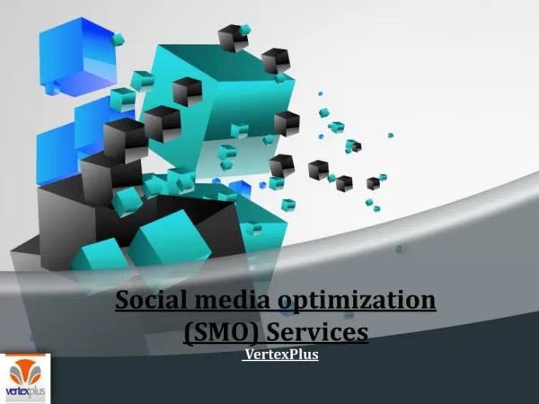 Social media optimization (SMO) Services