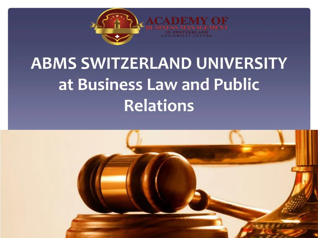 abms switzerland university at business law and public relations