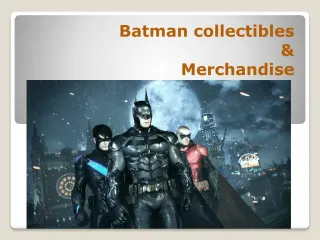 Batman Collectibles - slide 1