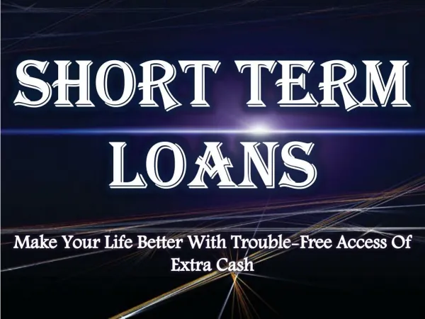Instant Cash Loans: A Convenient Way To Deal With Financial Crisis