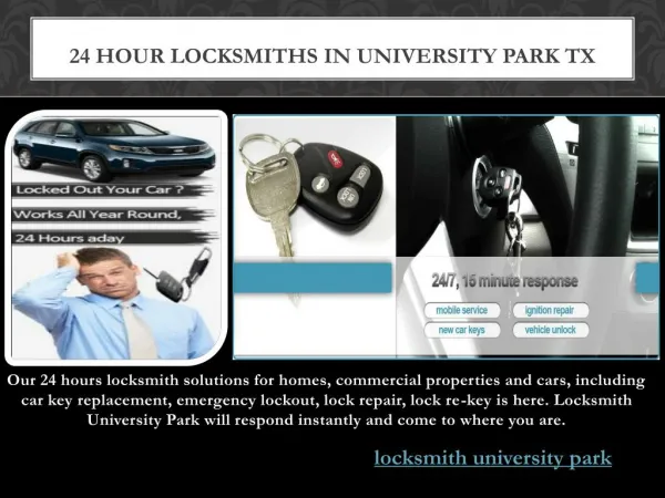 Locksmith University Park