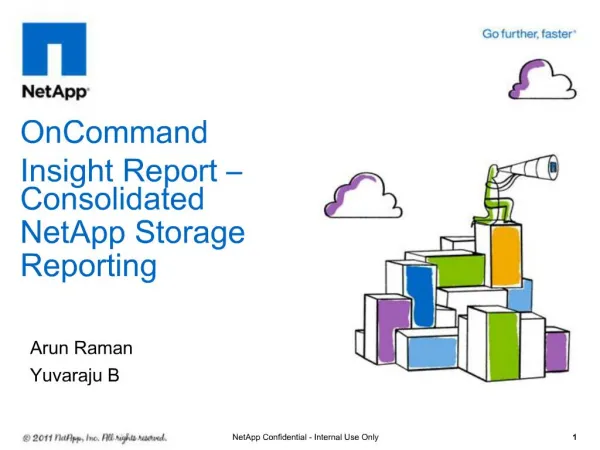 OnCommand Insight Report Consolidated NetApp Storage Reporting