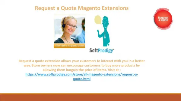 Request a Quote Magento eCommerce Extensions