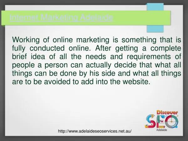 Adelaide SEO Internet Marketing Services