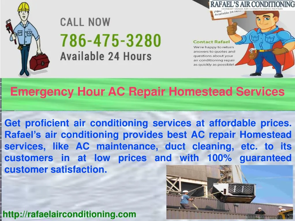emergency hour ac repair homestead services
