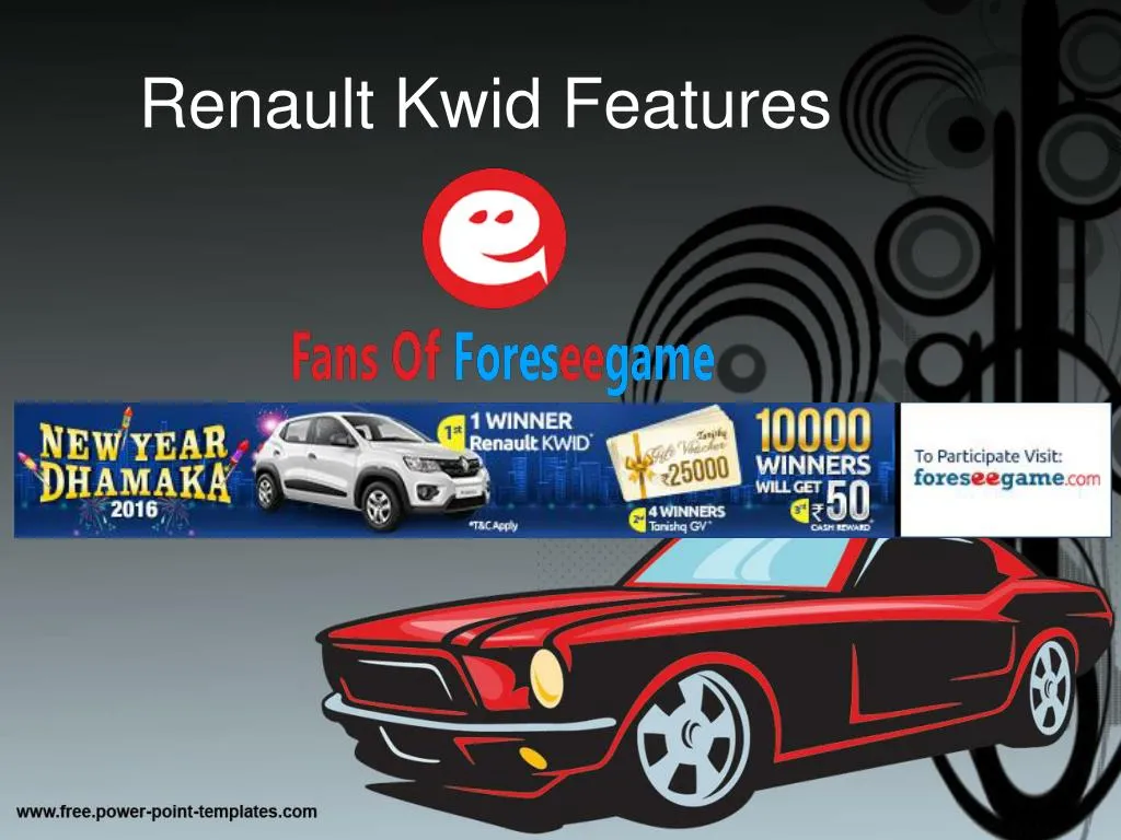 renault kwid features