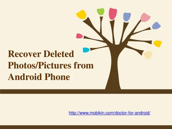 Recover Deleted Photos or Pictures from Android Phone