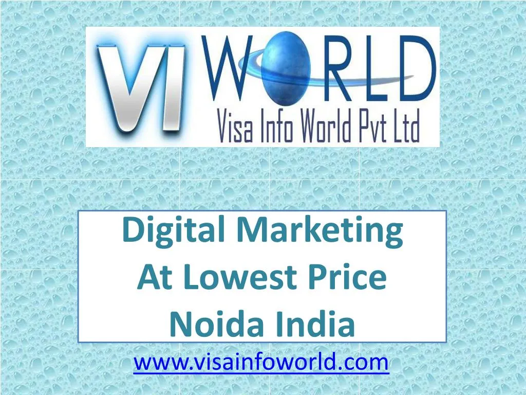 digital marketing a t lowest price noida india