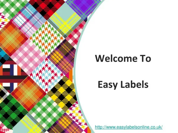 Easy labels - Personalized fabric labels