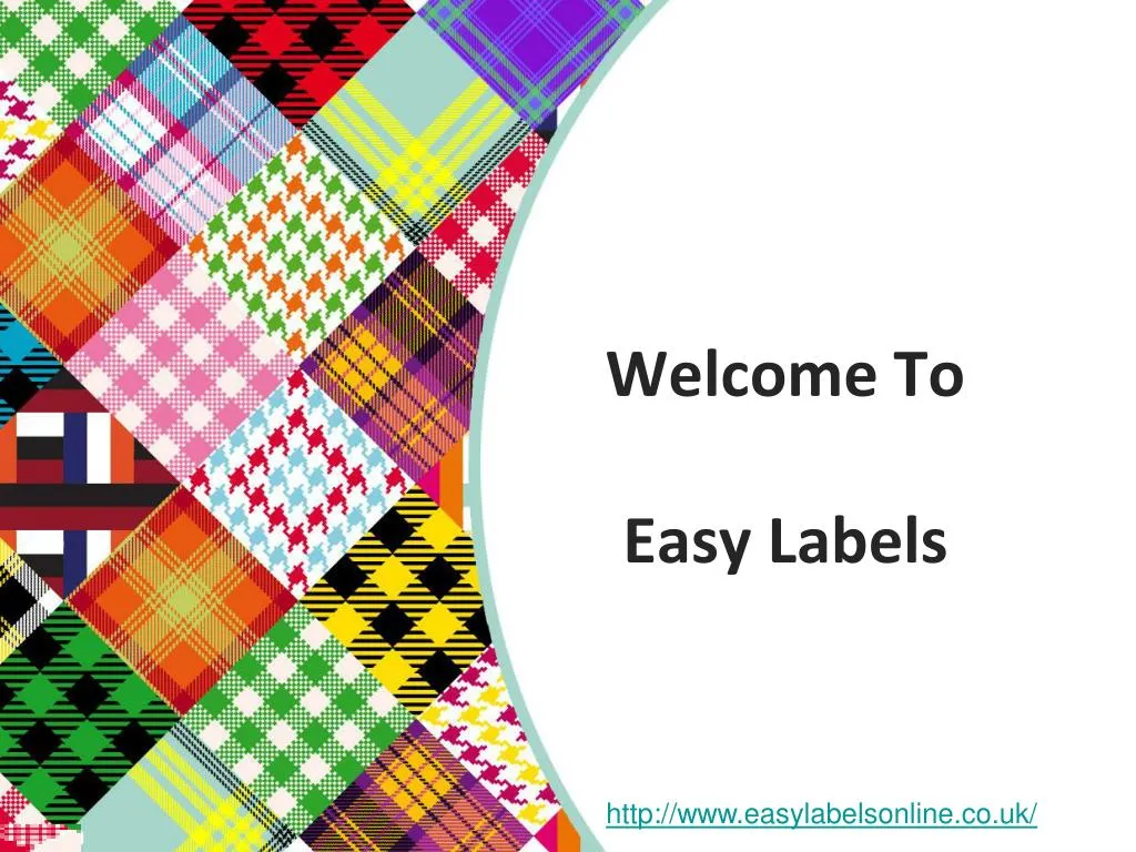 welcome to easy labels