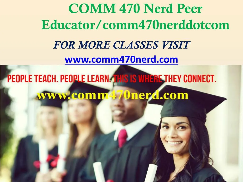 comm 470 nerd peer educator comm470nerddotcom