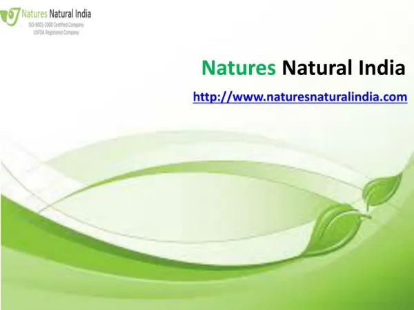 Organic essential oils at Naturesnaturalinda.com