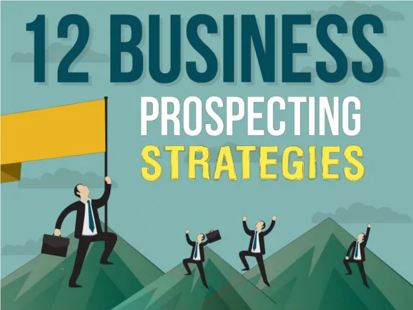 12 Business Prospecting Strategies