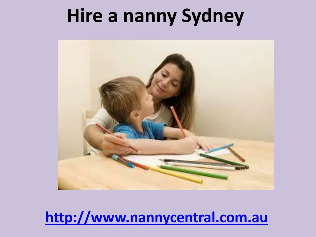 hire a nanny sydney