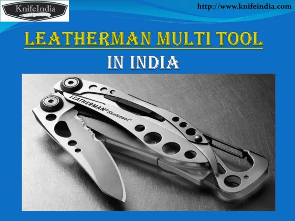Leatherman Multi Tool Knife India