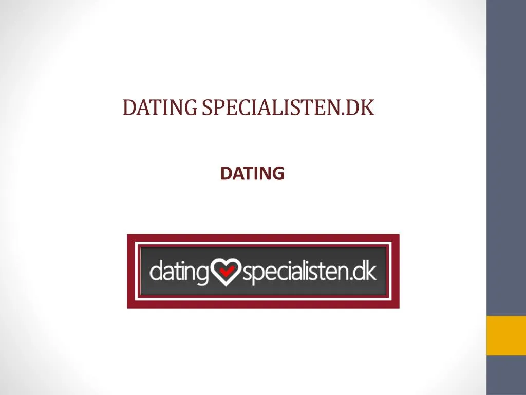 dating specialisten dk