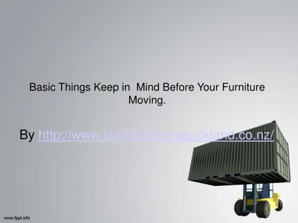 Tips For Your Furniture Moving in Auckland