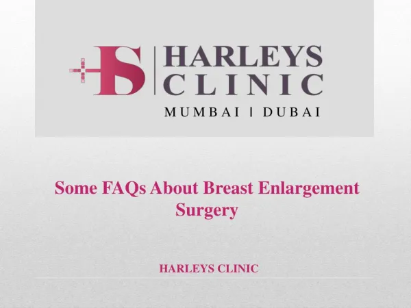 Some FAQs about Breast Enlargement Surgery