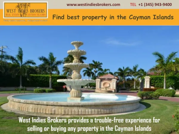 West Indies Brokers Brings you a Step Closer to Your Investment Dreams with MLS #: 404970