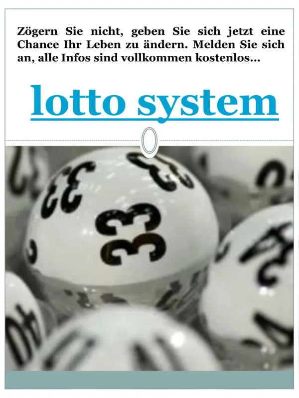 lotto system