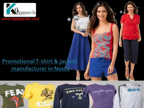 Corporate t-shirts manufacturer in Noida k9apparels