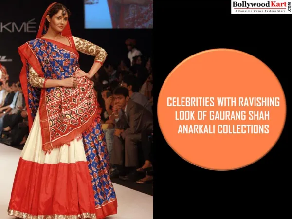 Celebrities With Ravishing Look Of Gaurang Shah Anarkali Collections