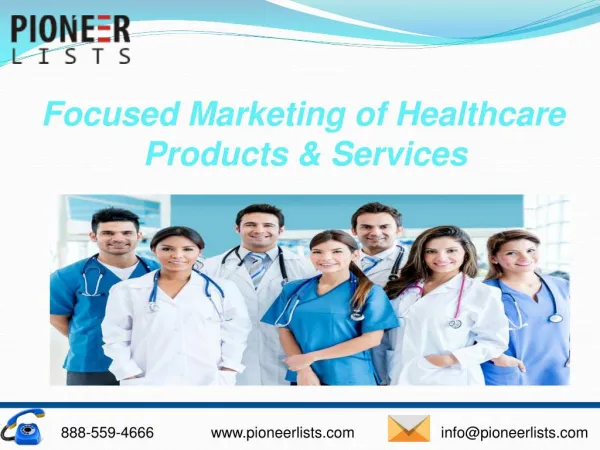 Superior Quality Healthcare Email List & Marketing | Pioneer Lists