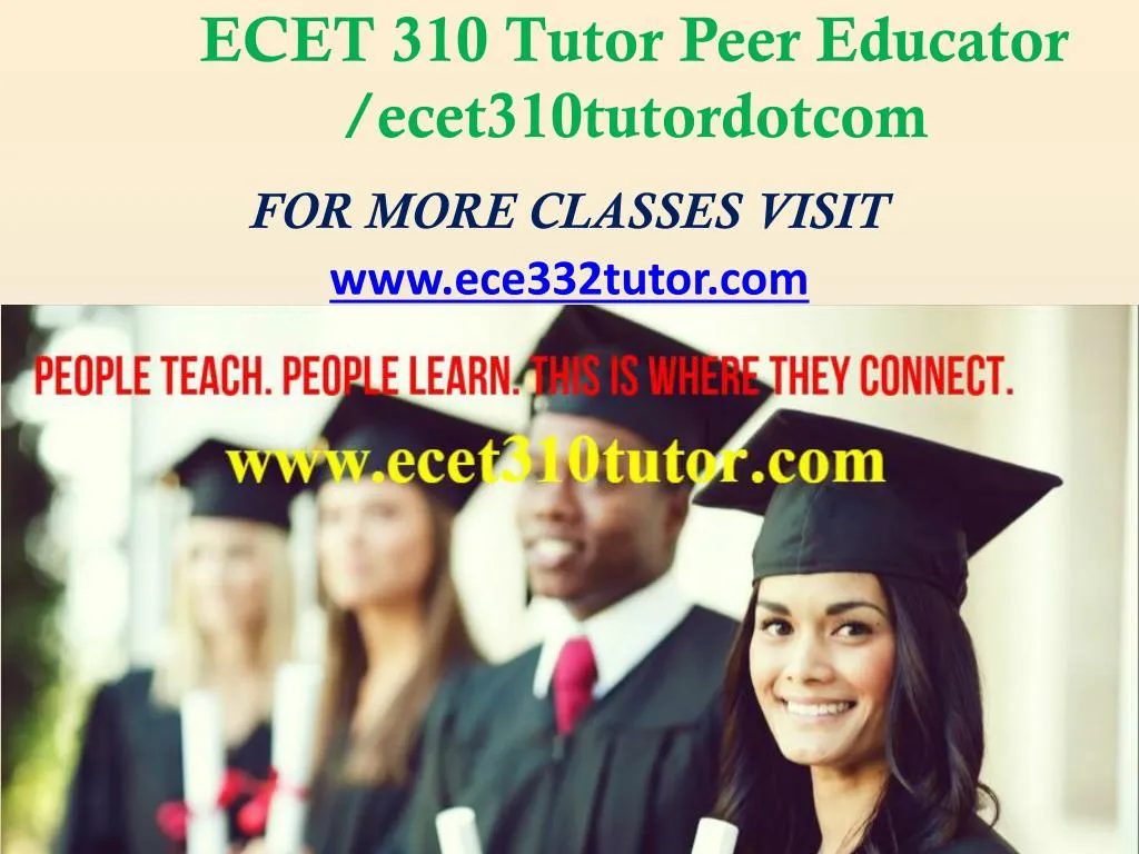 ecet 310 tutor peer educator ecet310tutordotcom