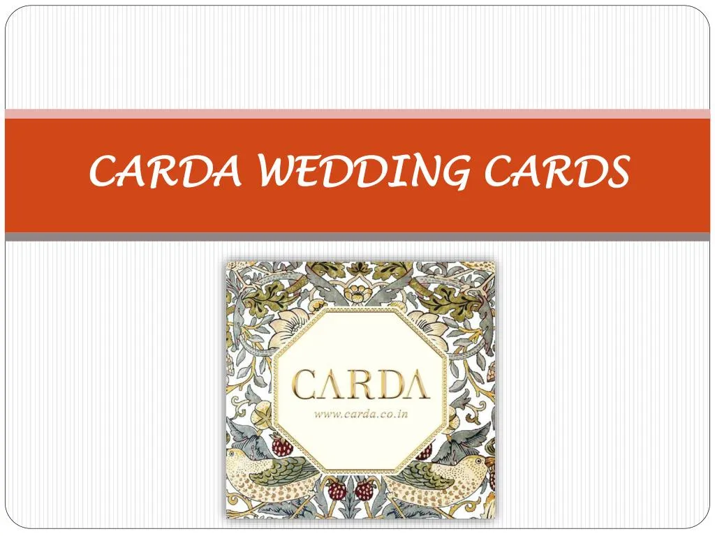 carda wedding cards
