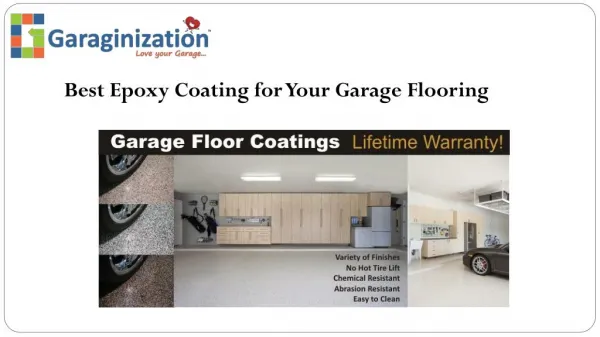 Best Epoxy Coating for Your Garage Flooring