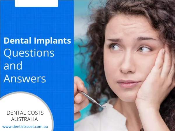 All about Dental Implant and Dental Prices in Australia
